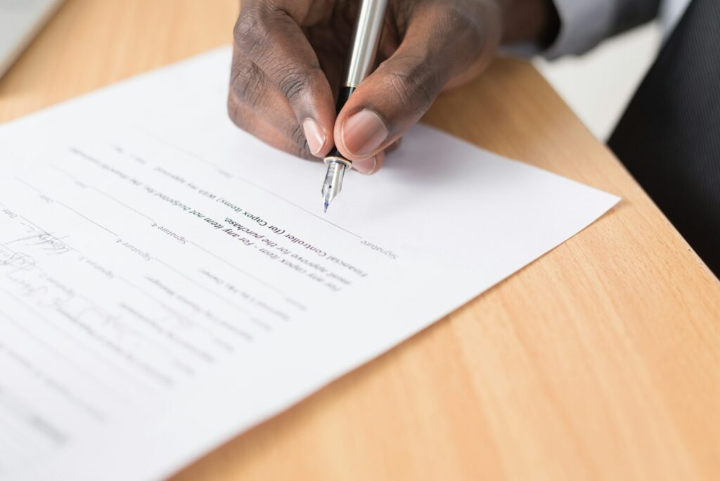 person writing consent finance on white paper, Peer-to-Peer Lending