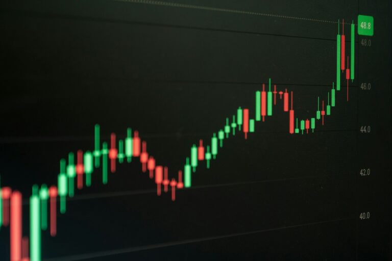 Stock chart indicates growth and potential profit. Top Dividend Stocks for Passive Income in USA | Best Dividend Investing Guide